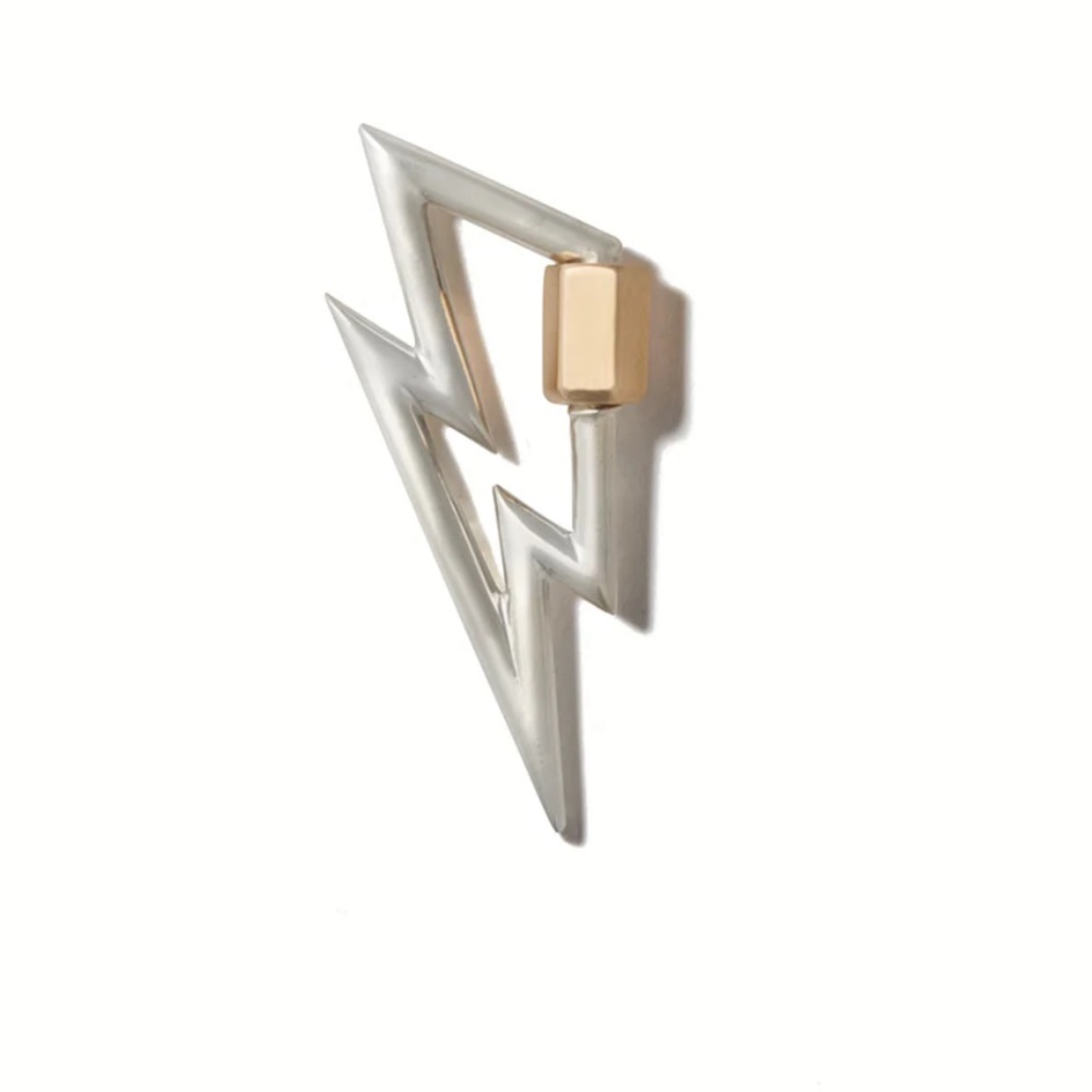 Marla Aaron Lightening Boltlock in Mixed Metals